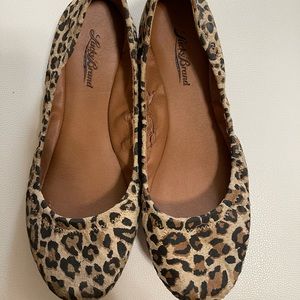 Super cute Lucky Brand animal print shoes